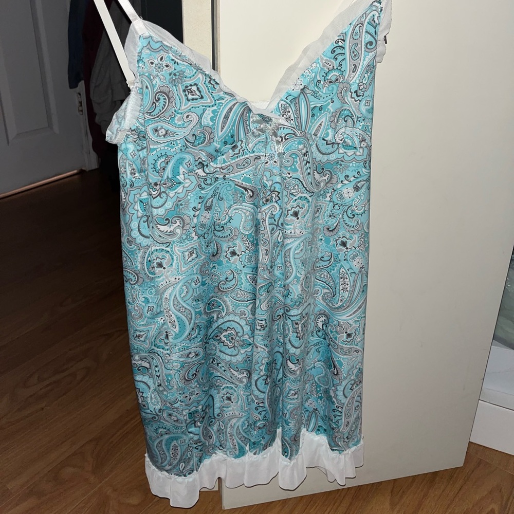 Blue Paisley Teddy